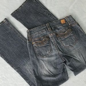 H2j Studded Bootcut Jeans Juniors Size 9/10